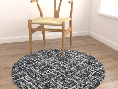 Rugs No 346 Low-poly 3D model