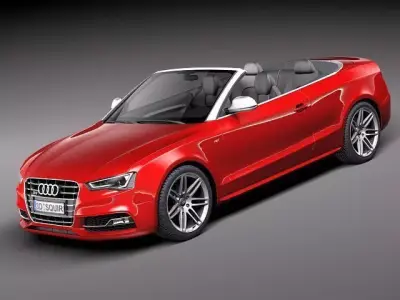 Audi S5 Convertible 2012 3D model