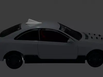mercedes c200 koprasor body kit  3D model