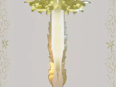 Root Short Sword  3D print model