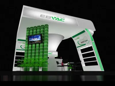 Exhibition - Area -6X6-3DMAX2009-40 3D model