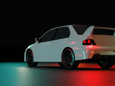 Mitsubishi Lancer Evolution 3D model