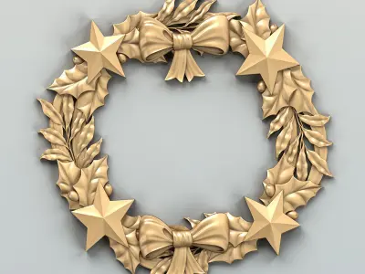 Wreath 002 3D model
