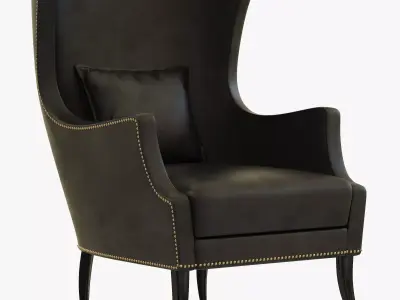 Brabbu Dukono Armchair 3D model