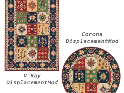 Rugs No 831 Low-poly 3D model
