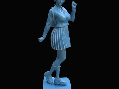 FIGURE BACK TO SCHOOL MINIATURE DECORATION Free 3D print model