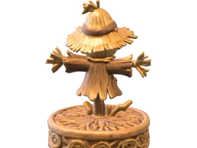 Halloween Kids Pack Low-poly 3D model