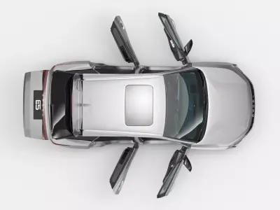 2026 Chery Omoda E5 with Interior  3D model