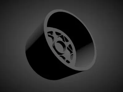 Rotiform LGB scalable and Printable rim 3D print model