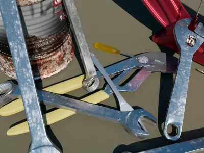 Simple Tools for any use 3D model