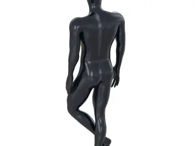 Male Abstract Mannequin 99 3D model