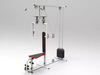 Sport multi-function device 3D model