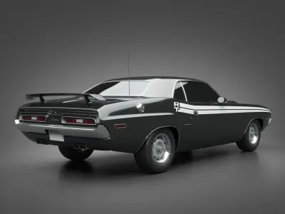 1971 Dodge Challenger RT 3D model