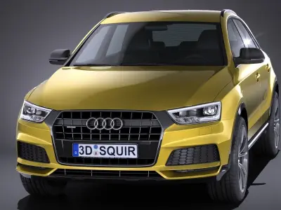 Audi Q3 2017 3D model
