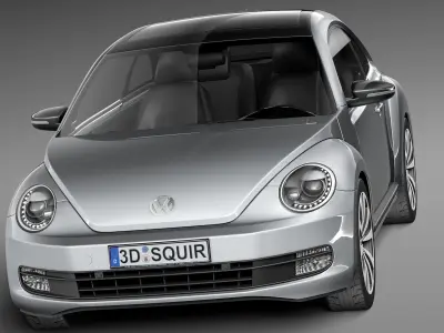 Volkswagen Beetle 2012 3D model