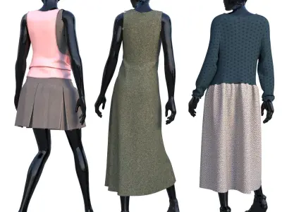 store01 italian luxury fashion house 3D model