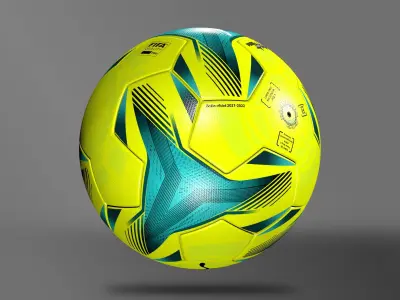 PUMA Adrenalina LaLiga ball 2021-2022 3D model