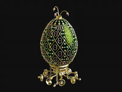 Egg FABERGE R8 3D model