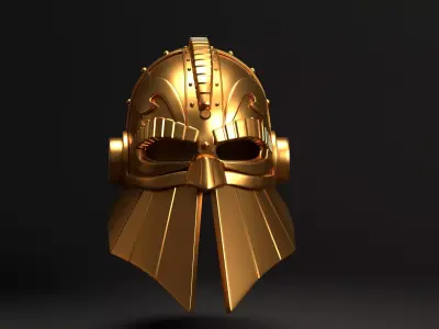 Warhammer helmet  Free 3D print model