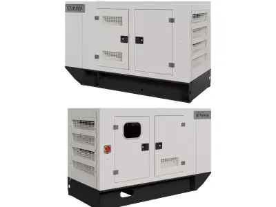 transformer substation 3D model