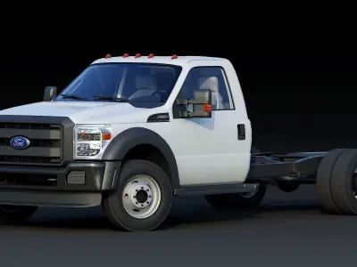 Super Duty  DRW Low-poly 3D model