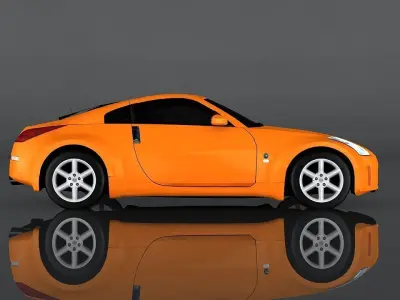 Nissan Fairlady Low-poly 3D model