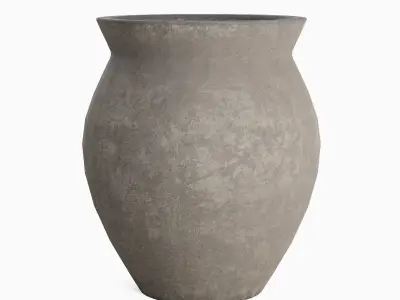 Pottery Cup 02 Low-poly 3D model