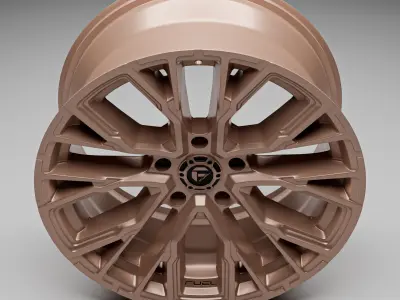 Fuel Rebar 5 Rim 3D model