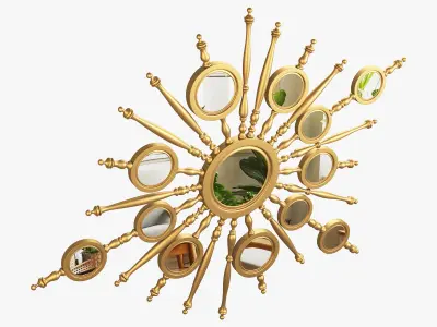APOLLO MIRROR by BOCO DO LOBO 3D model