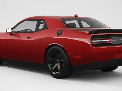 Dodge Challenger Hellcat 2019 3D model