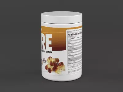 Protein Powder 3D model 12