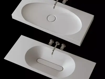 Wash basin sink bathroom 3D model