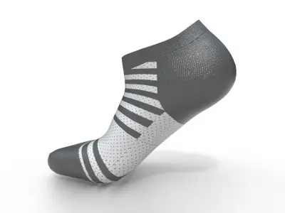 Socks  M08 Low-poly 3D model