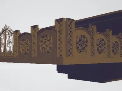 Marriage Hall-1-0002-2-2-22 3D model