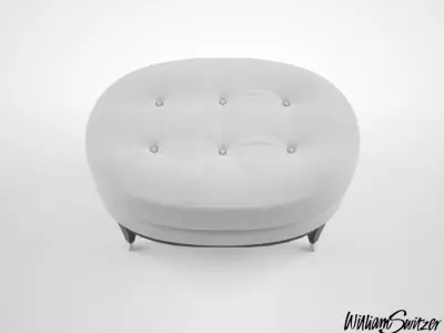 William Switzer The Juliane Ottoman 3D model