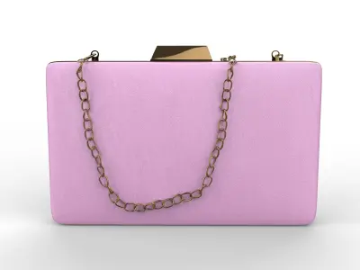 Women purse Low-poly 3D model