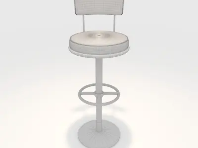 Bar Stool 43 3D model