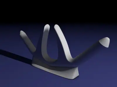 Decorative horns Free 3D print model