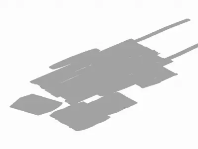 Game Transportation - Wooden Carts 3D model