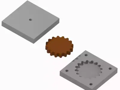 PREMIUM CHOCOLATE MOLD PACK 3D Model Collection