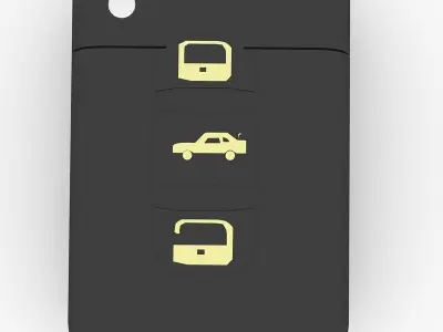 Car key 3D model