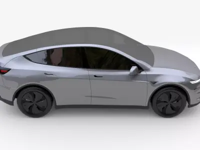 Tesla Model Y 2025  3D model