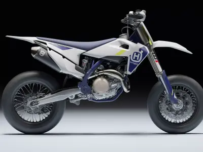 Husqvarna Motorcycle FS 450 2022 Low-poly 3D model
