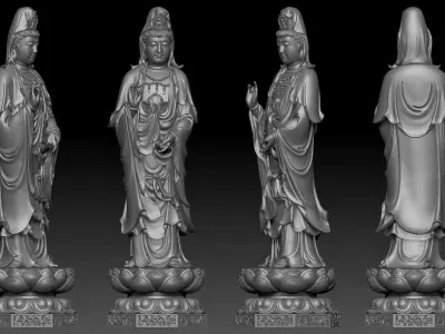 Guanyin  3D print model
