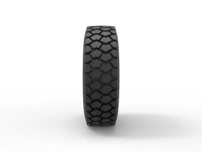  Offroad truck wheel 1 3D print model