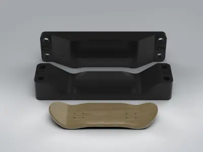 Fingerboard Mold 3D print model