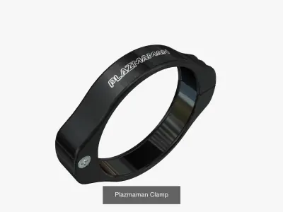 V-Band clamps bundle 3D Model Pack