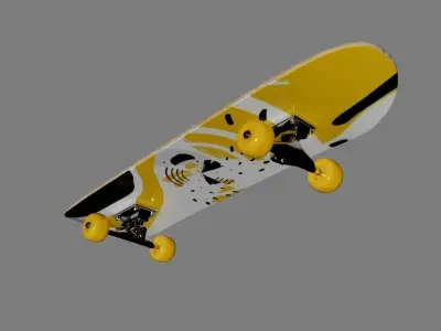 Skateboard Free 3D model