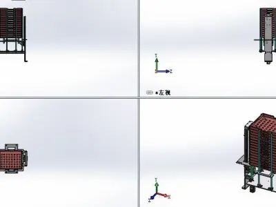 Tray - load and  unload equipment 3D model