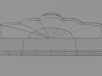 Zia Accent Shelf 3D model